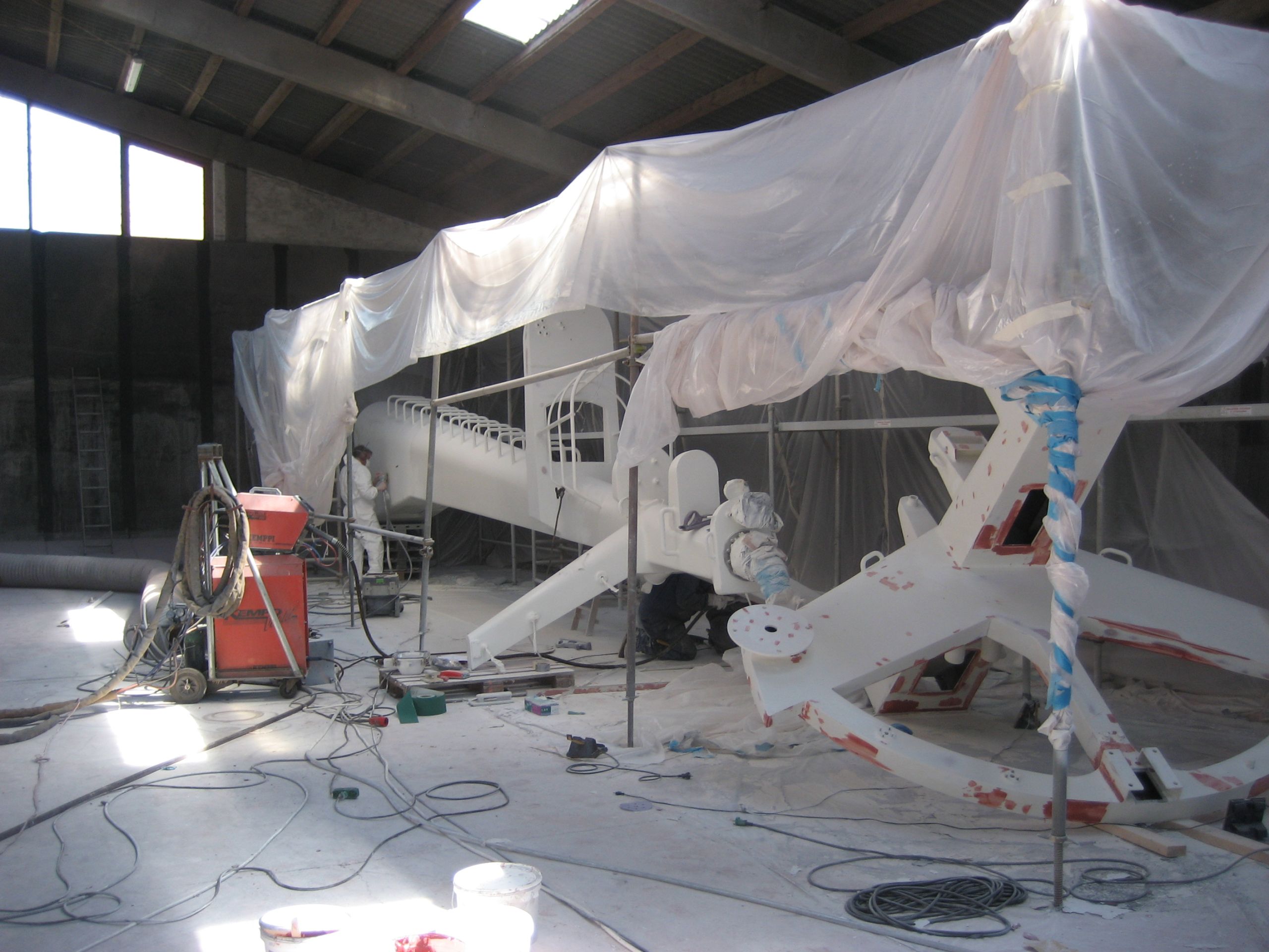 Glasfiber Produktion Baad